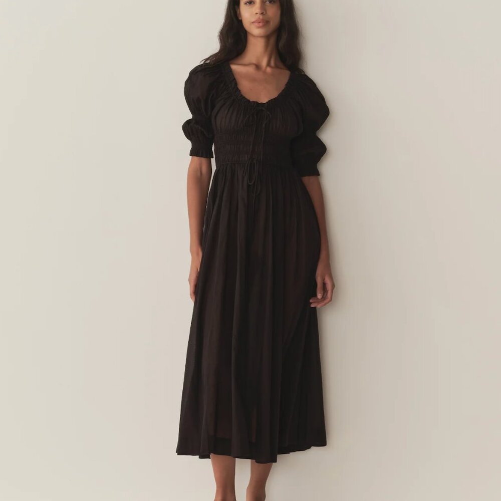 Doen Ischia Dress - Black - Medium - NWOT